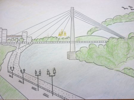 Достопримечательности Тюмени рисунки детей