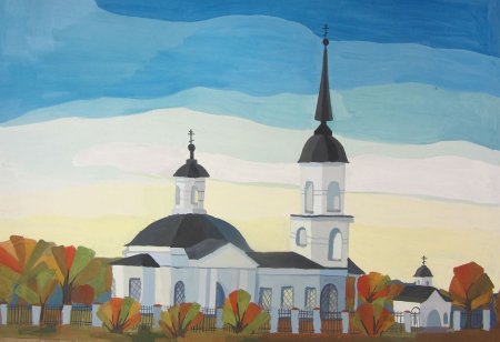 Пейзаж города Череповца