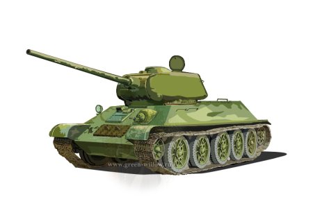 Танк т-34 для детей