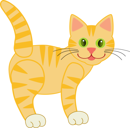 Кошка клипарт