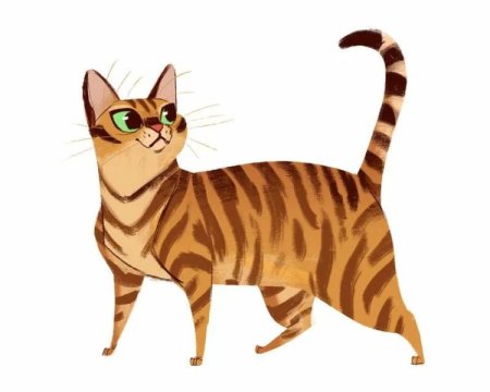 Мультипликационная кошка