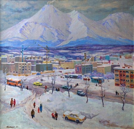 Рисунки на тему Камчатка