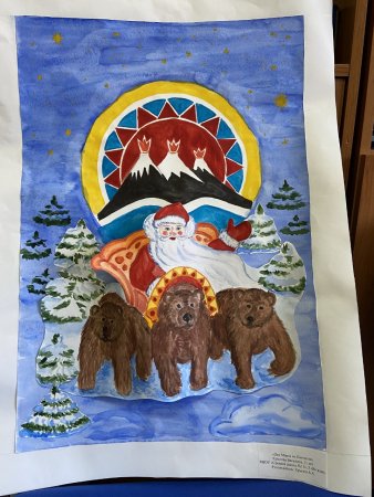 Камчатка рисунок