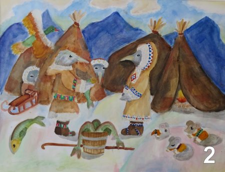 Новогодняя Камчатка рисунки