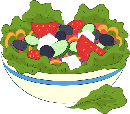 Салат клипарт