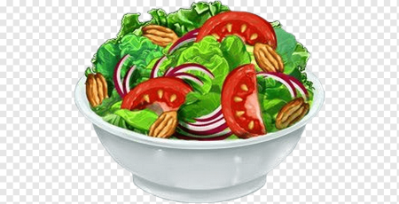 Салат мультяшный