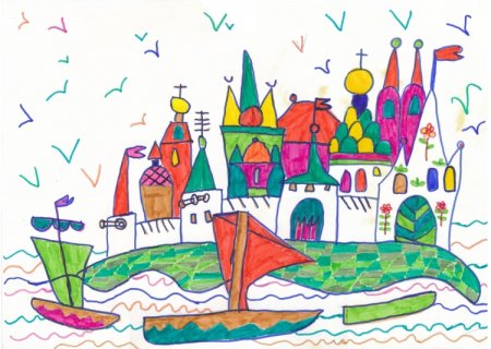 Царский Терем раскраска