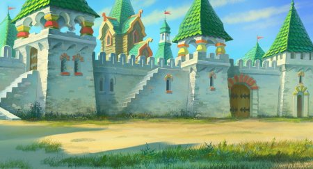 Рисунок из сказки о царе Салтане карандашом