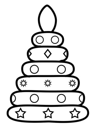 Раскраска. Игрушки