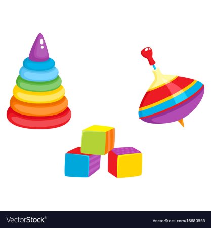 Пирамидка из кубиков вектор