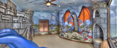 Необычная комната детский рисунок