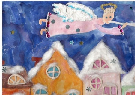 Рождественское чудо рисунки на конкурс