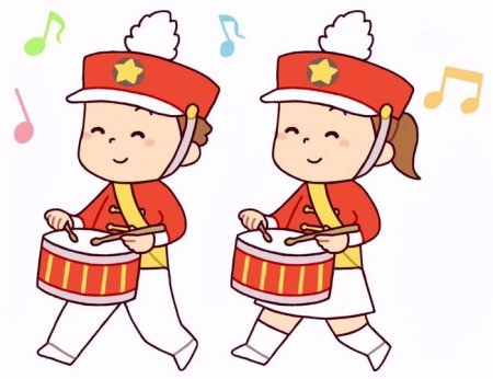 Марш раскраска для детей