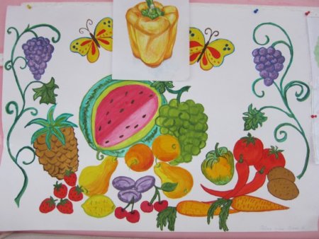 Здоровое питание рисунок