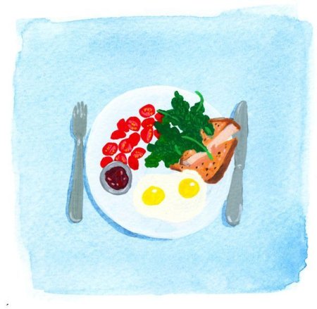 Рисование на тему продукты питания