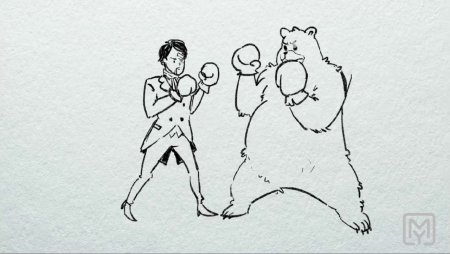 Дубровский иллюстрации Дефорж и медведь