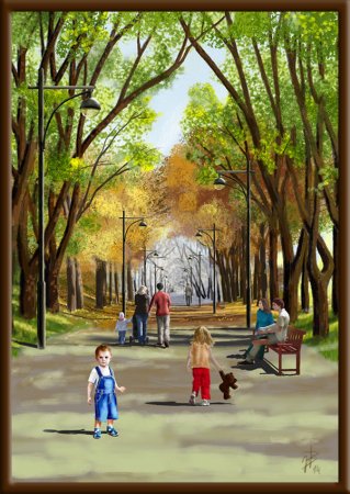 Прогулка в парке