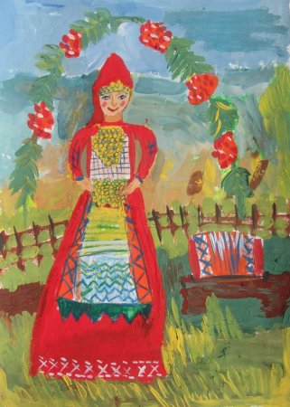 Рисунок на тему Удмуртия