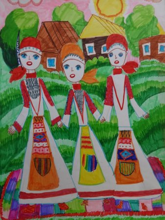 Рисунок моя Удмуртия