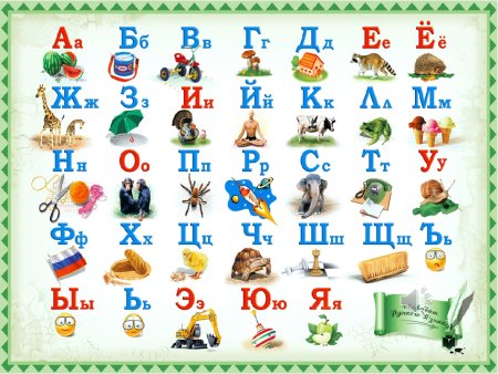 Алфавит для детей