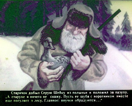 Диафильм серая шейка