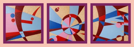 Динамика в композиции в цвете