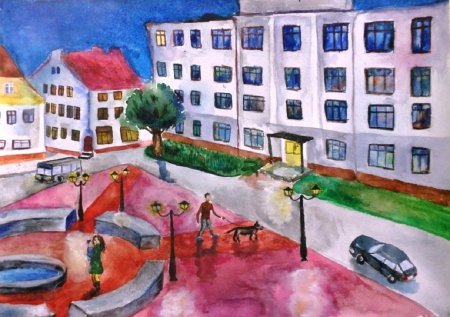 Двор будущего глазами детей