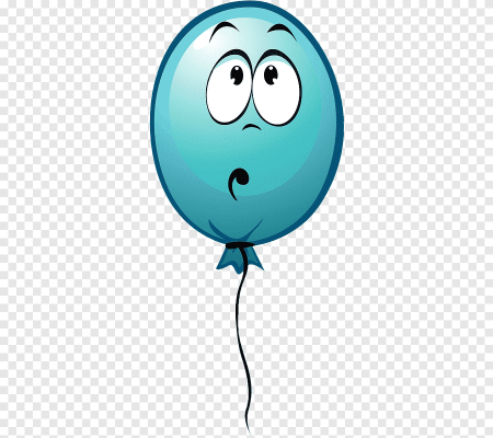 Воздушный шарик мультяшный