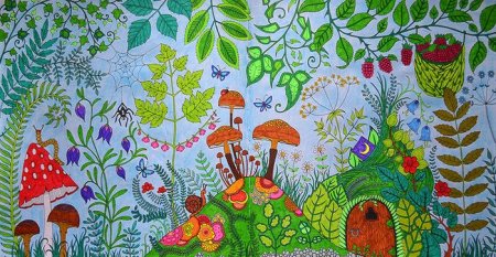 Волшебный лес рисунок детский