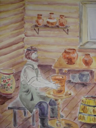 Гончар рисунок