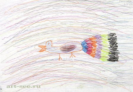 Непонятный детский рисунок