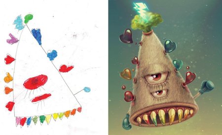 Странные детские рисунки