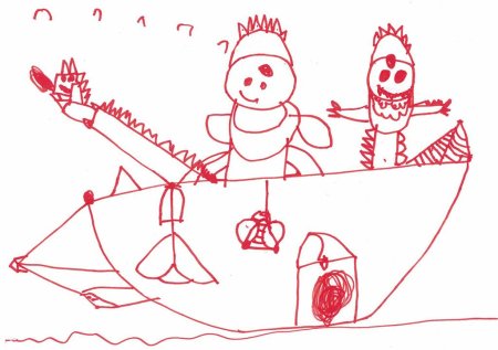 Непонятный детский рисунок