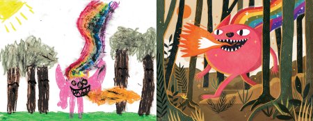 Непонятный детский рисунок