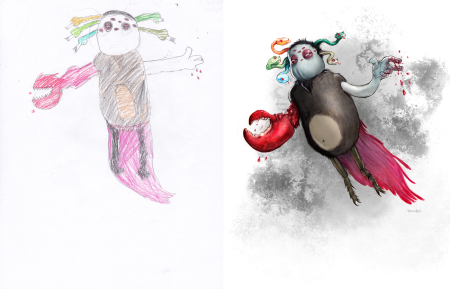 Странные детские рисунки