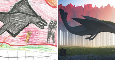 Странные детские рисунки