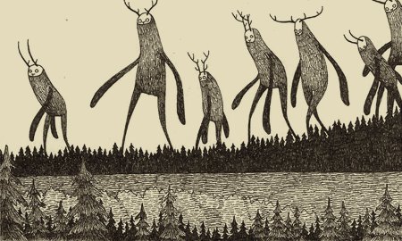 Странные существа иллюстрации