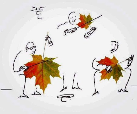 Рисование листопад