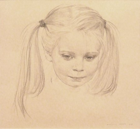 Живопись акварелью портрет ребенок