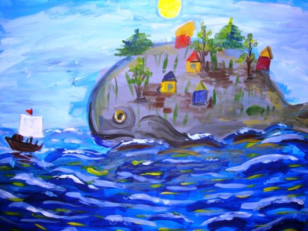 Рыба кит Ершов