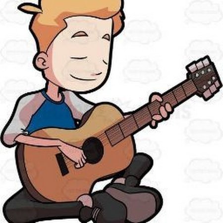 Нарисованные дети музыканты