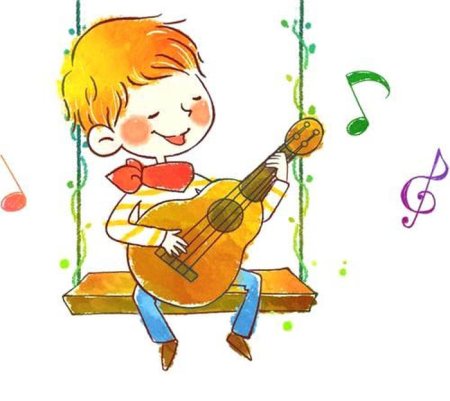 Гитарист раскраска