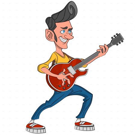 Рокер мультяшка