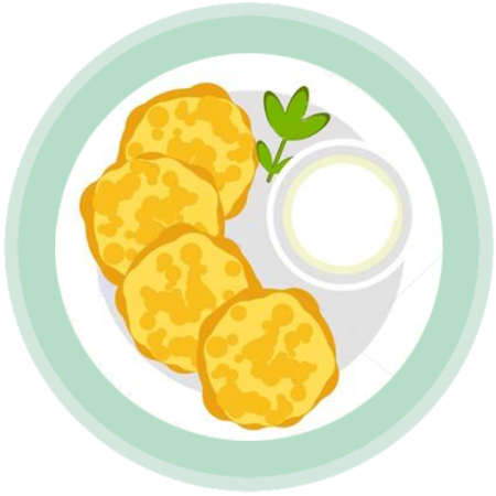 Сырники раскраска
