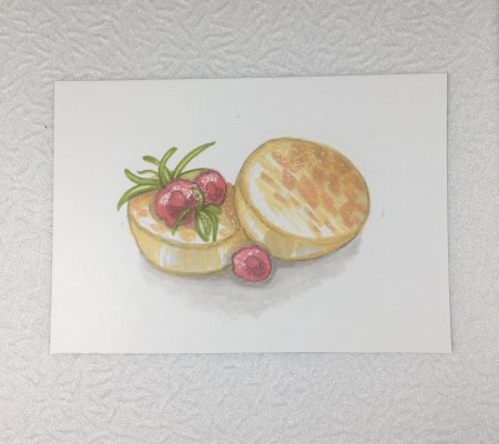 Сырники рисунок