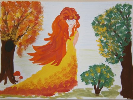 Рисунок посвященный осени