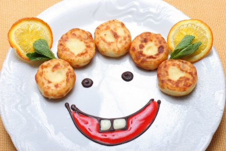 Сырники украшение
