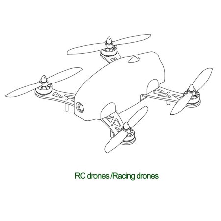 Раскраска дрон