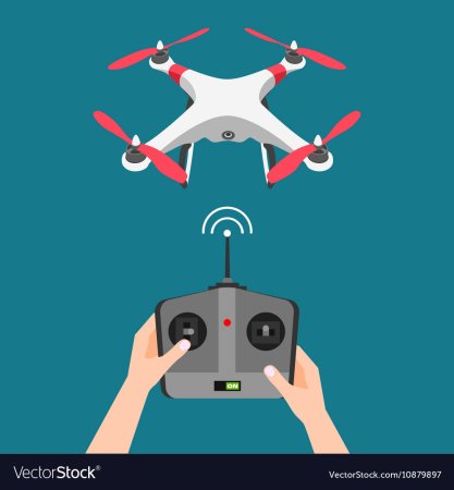 Квадрокоптер иллюстрация