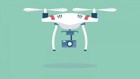 Квадрокоптер мультяшный